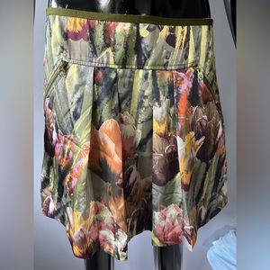 NWT Ted Baker Tulip Print Skirt
